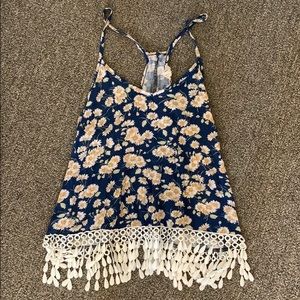 L.A. Hearts Daisy print tank